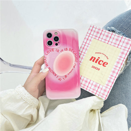 Funda iPhone con Soporte Plegable Degradado Love - Protección Premium - Image 4