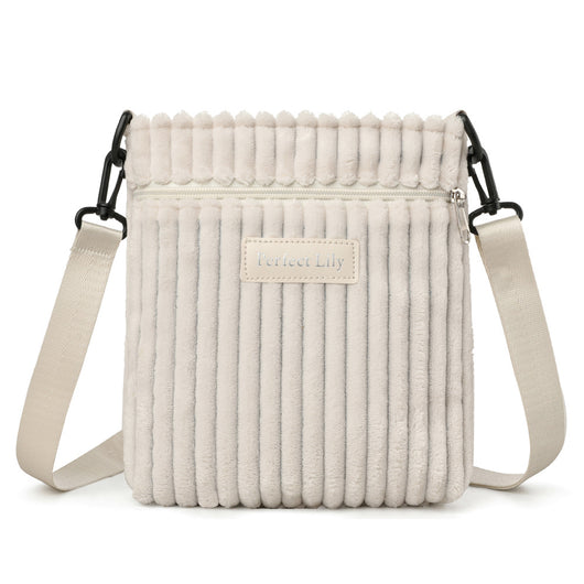 Bolsa Mensajero de Pana para Mujer - Estilo Casual y Funcional - Image 9