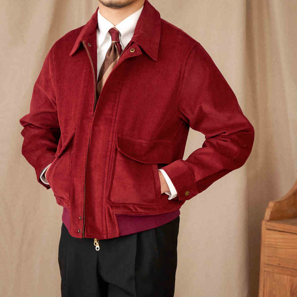 Chaqueta de Pana Casual para Hombre