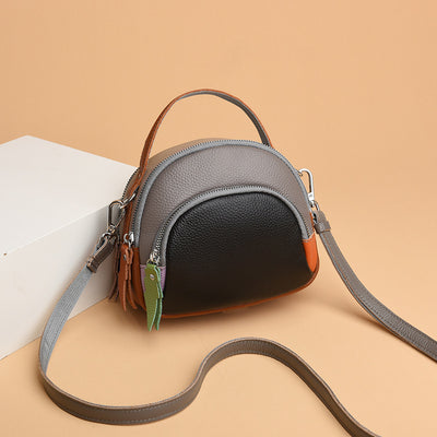 Bolsa de Cuero Genuino Primera Capa Cruzada al Pecho - Image 2