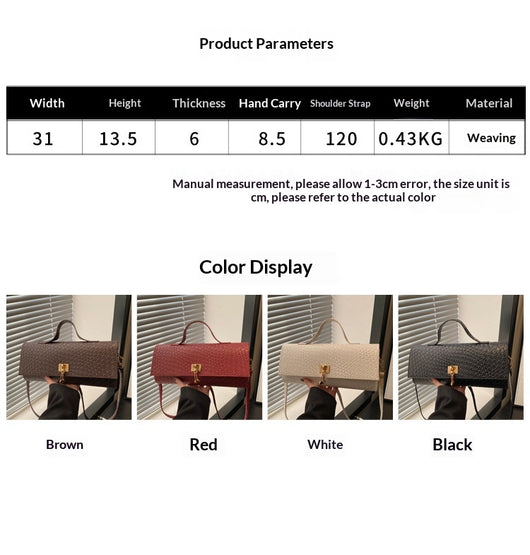 Bolsa Crossbody Minimalista de Cuero Premium para Mujer - Image 10