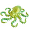 17 Cm Radiation Amarillo Verde Octopus
