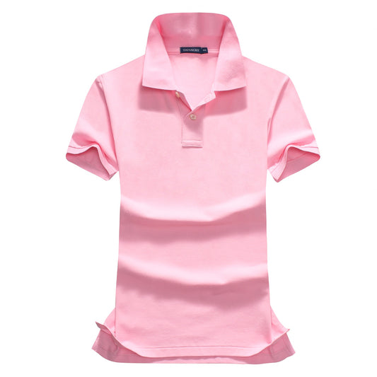 Blusa Ejecutiva de Algodón Elástico con Cuello Solapa y Bordado - Image 2