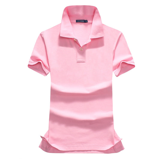 Blusa Ejecutiva de Algodón Elástico con Cuello Solapa y Bordado - Image 2