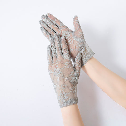 Guantes de Protección Solar y Manga Larga Ice Lace para Conducir - Image 8