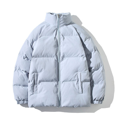 Chaqueta Acolchada de Invierno para Hombre, Estilo Coreano y Corte Amplio - Image 3