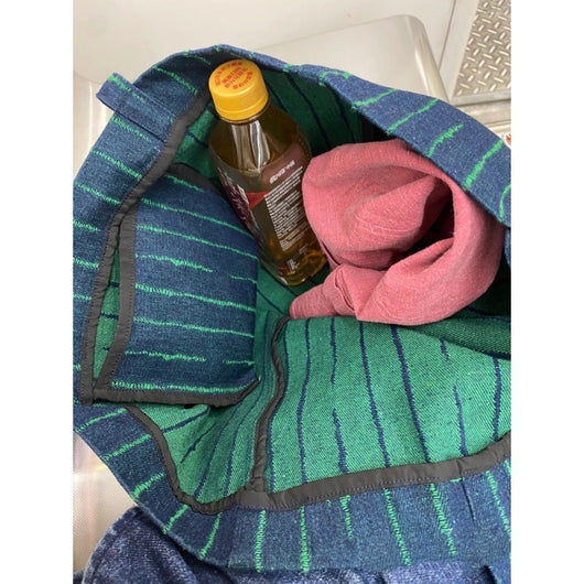 Mochila Estilo Coreano de Lona y Denim para Estudiantes - Image 3