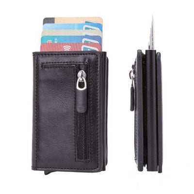 Cartera Inteligente Anti Robo con Bloqueo RFID y Estuche de Aluminio - Image 5