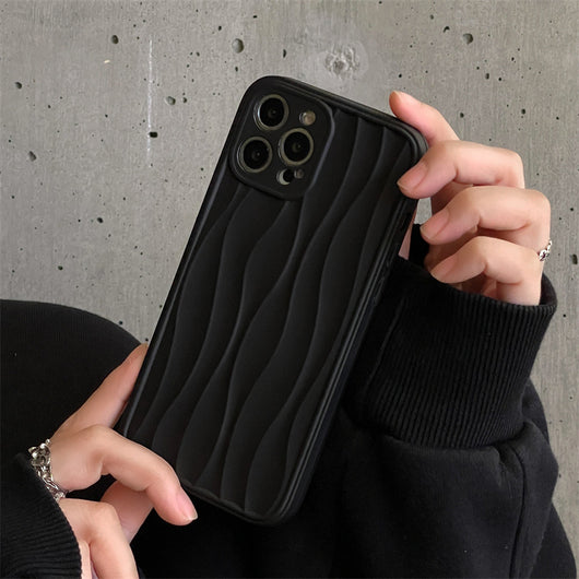 Funda Protectora Efecto Onda Midnight Black - Image 4