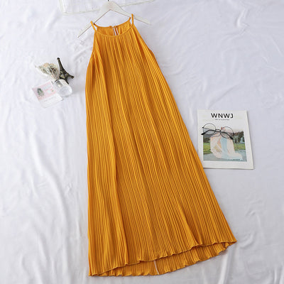 Vestido Falda Halter Sin Mangas Temperament - Image 16