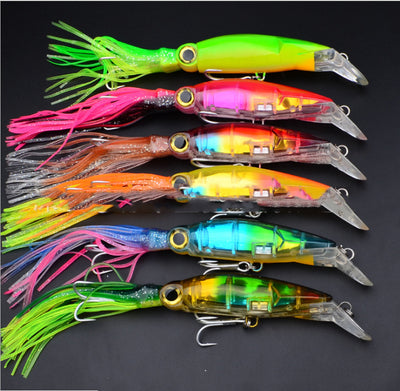 Señuelo de Calamar Plástico para Pesca con Cebo - Image 4