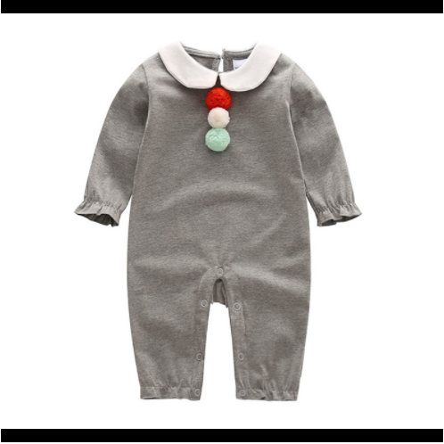 Pijama Enterizo de Algodón con Lazo para Bebé Niño y Niña - Image 7