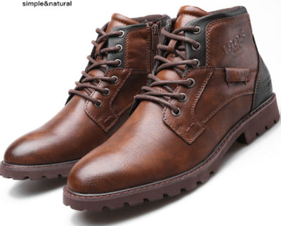 Botas Martin de Cuero Vintage para Hombre - Image 6