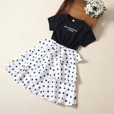 Vestido Infantil de Verano Estilo Extranjero con Manga Corta - Image 7