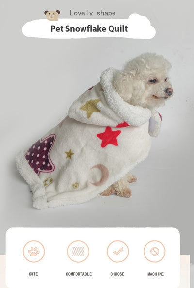 Pijama Capa Térmica de Polar para Mascotas - Abrigo Portátil - Image 8