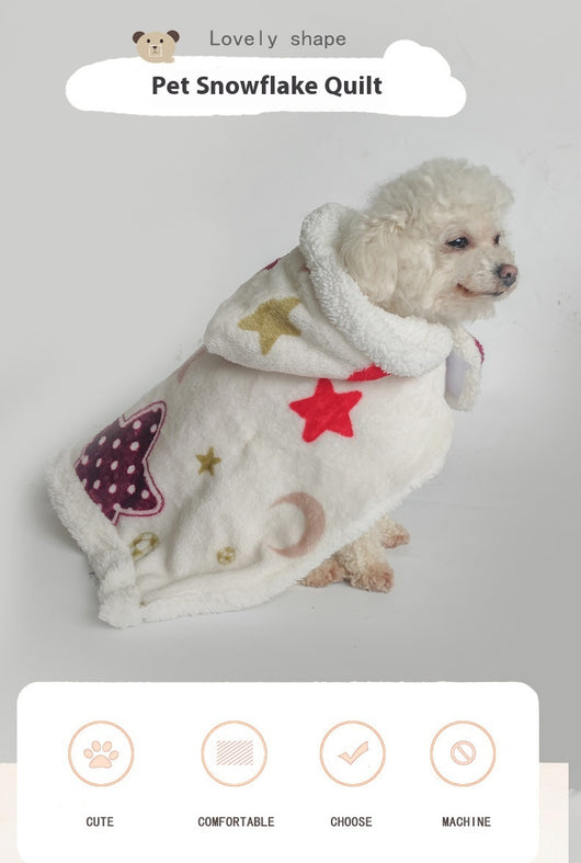 Pijama Capa Térmica de Polar para Mascotas - Abrigo Portátil - Image 8
