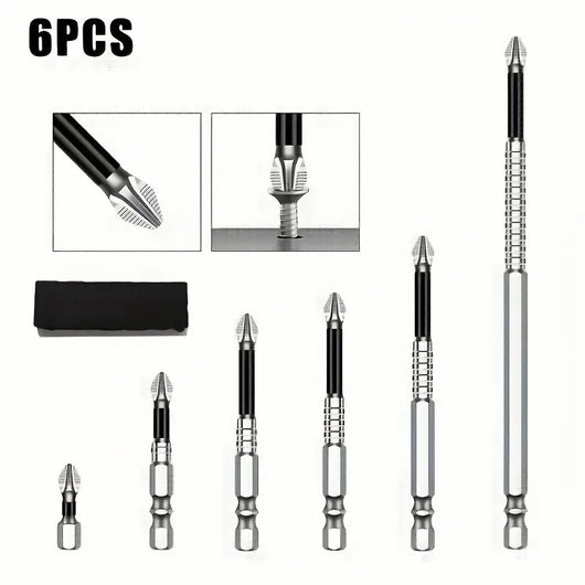 Set de Puntas de Impacto Antideslizantes K5 con Magnetismo Fuerte y Alta Dureza - Image 14