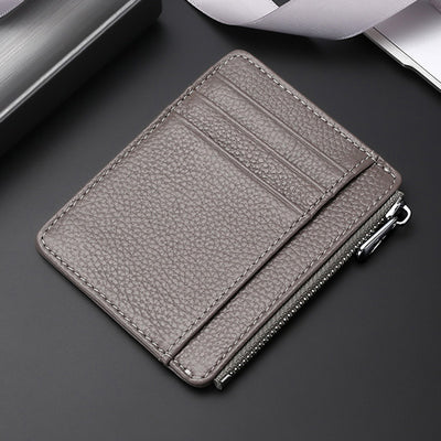 Cartera Minimalista de Cuero Genuino - Portacédulas Premium - Image 11