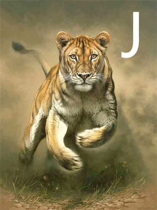 Pintura de Diamantes 5D - Bordado de León Animal - Image 19