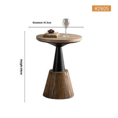 Mesa de Centro de Madera Maciza para Sala de Estar - Image 7