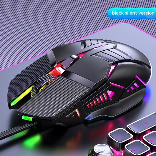 Ratón Gaming 6D con Iluminación RGB - Silencioso para Oficina y E-sports - Image 6