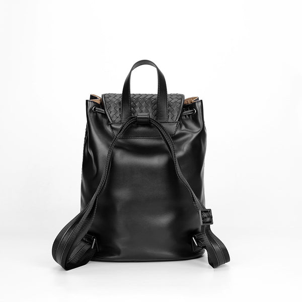 Mochila de Viaje Tejida Gran Capacidad Estilo Casual