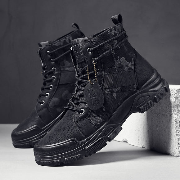 Botas Tácticas Camuflaje Impermeables para Hombre