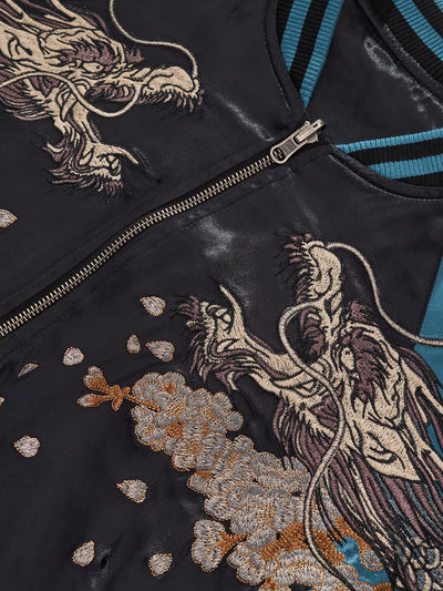 Chaqueta Casual de Tendencia Nacional con Bordados Estilo Chino - Image 13