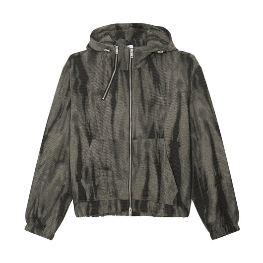 Sudadera Vintage con Capucha y Cierre Metálico para Hombre - Image 7