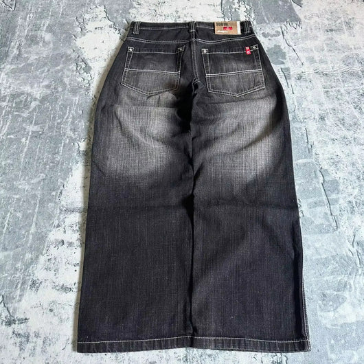 Jeans Rectos Anchos Hombre - Corte Relajado y Cómodo - Image 2