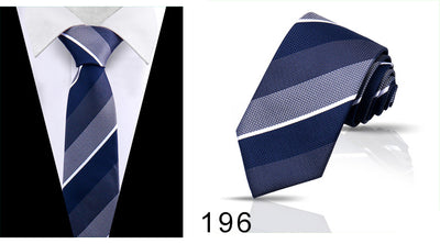 Corbata Casual Ejecutiva de Poliéster Jacquard para Hombre - Image 46