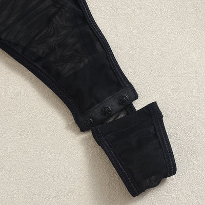 Jumpsuit Reductor de Cintura Alta con Detalles Calados - Image 9