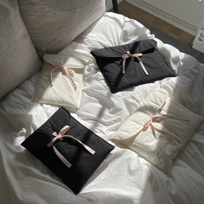 Bolso Acolchado para Laptop con Lazo Ballet Femenino - Image 12