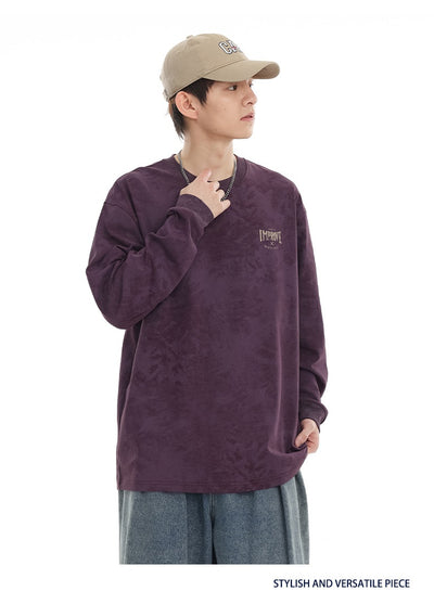 Playera Oversized Manga Larga Tie-Dye Retro Estilo Vintage - Image 34