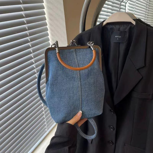Bolsa Mensajera de Mezclilla Casual para Mujer - Image 7