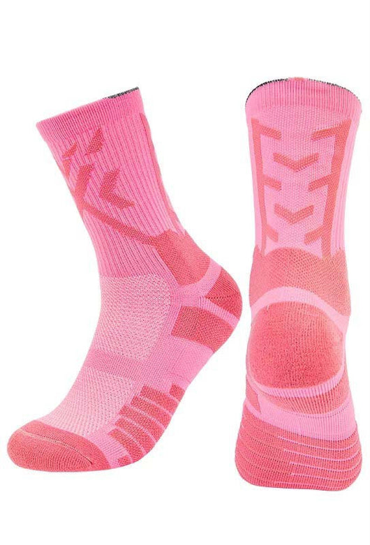 Calcetines Deportivos de Baloncesto Tubo Alto con Refuerzo Acolchado - Image 3