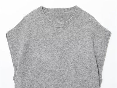 Chaleco Tejido Oversized - Suéter Cómodo y Versátil - Image 12