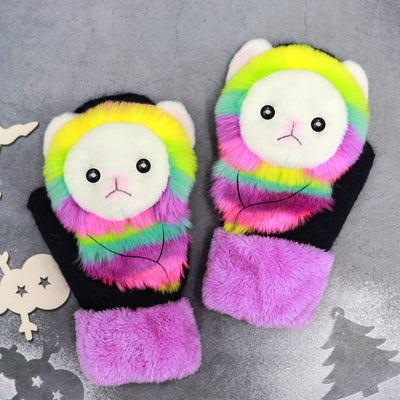 Guantes Térmicos Infantiles de Felpa con Diseños de Animales - Image 16
