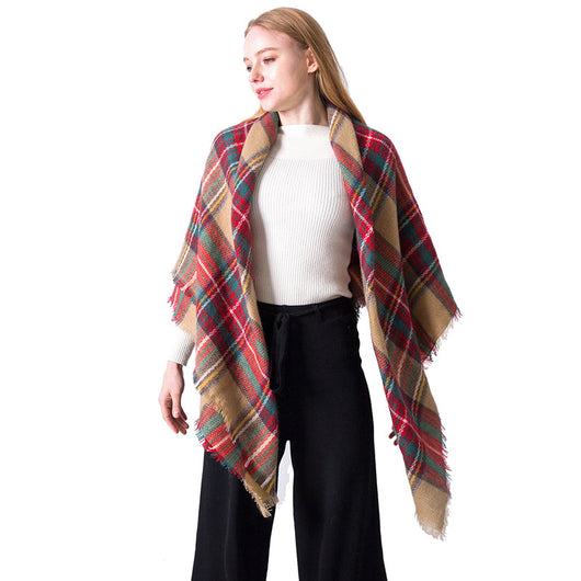 Chal Doble Cara Reversible para Mujer - Abrigo Versátil Otoño Invierno Talla Grande - Image 3