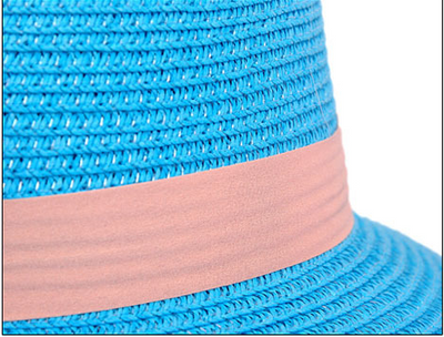 Sombrero de Sol Plegable con Flores Tridimensionales para Mujer - Image 11