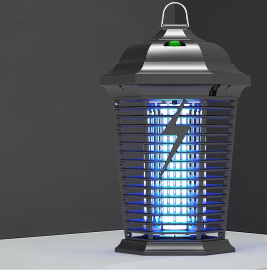 Trampa Antimosquitos UV Impermeable para Exterior - Eliminador Mosquitos Hogar