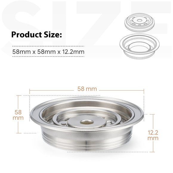 Filtro Convertidor G Cup Reutilizable para Cápsulas Pequeñas