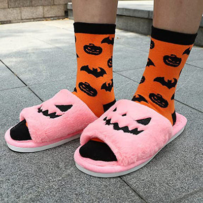 Pantuflas Cálidas de Invierno Halloween para Mujer - Cómodas y Adorables - Image 14