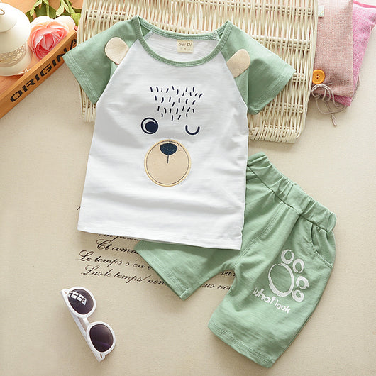 Conjunto de Dos Piezas Manga Corta para Verano - Image 8