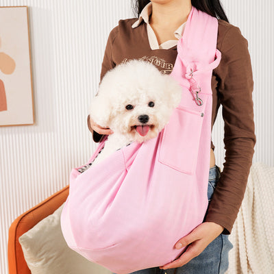 Bolsa Crossbody para Mascotas de Poliéster con Bolsillos - Capacidad 7.5 kg - Image 7