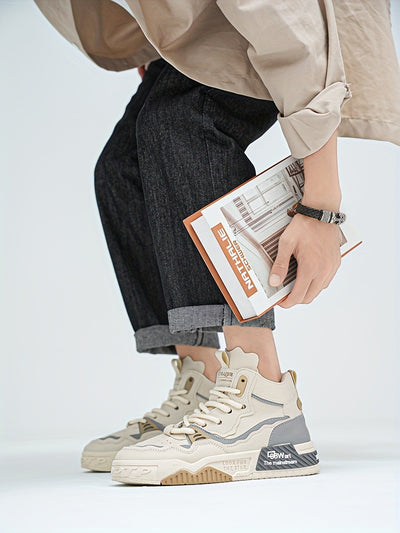 Tenis Casual de Caña Alta para Hombre Talla Grande - Image 6