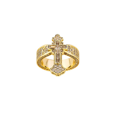 Anillo Cruzado Moderno para Hombre - Diseño Versátil y Trendy - Image 5