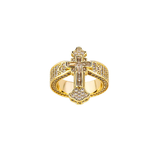 Anillo Cruzado Moderno para Hombre - Diseño Versátil y Trendy - Image 5