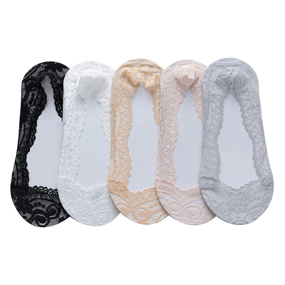 Calcetines Invisibles para Mujer con Silicona Antideslizante