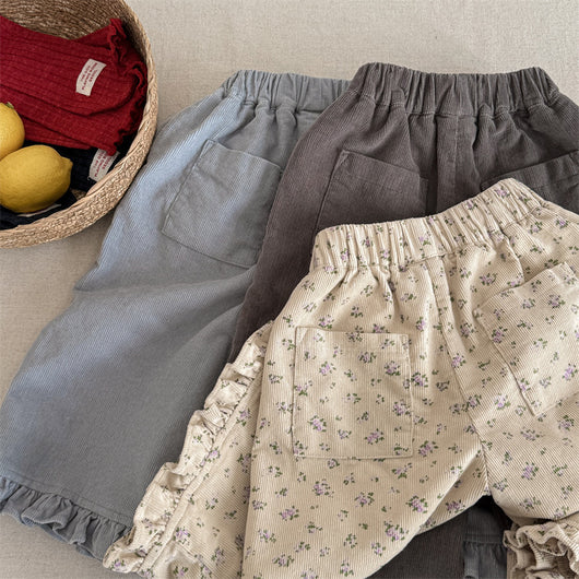 Pantalones de Pana Casual para Niñas - Comodidad y Estilo - Image 33